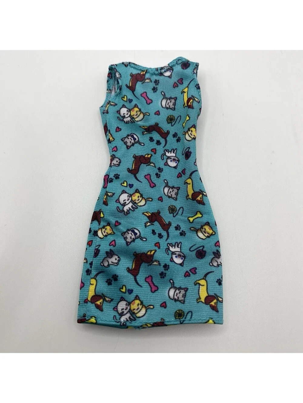 Barbie Doll Clothing You Can Be Career Pet Doctor Blue Dog Cat Dress B1